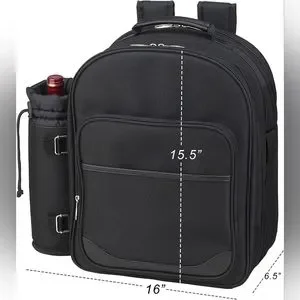 Bags | Backpack Picnic Insulated Wine Carrier Nwot Hiking 